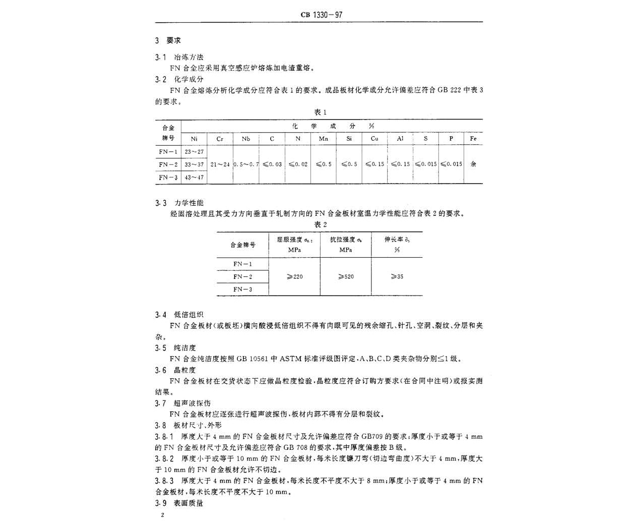 艦船用鐵鎳合金板材規(guī)范 GB 1330-97 n_頁面_3.jpg